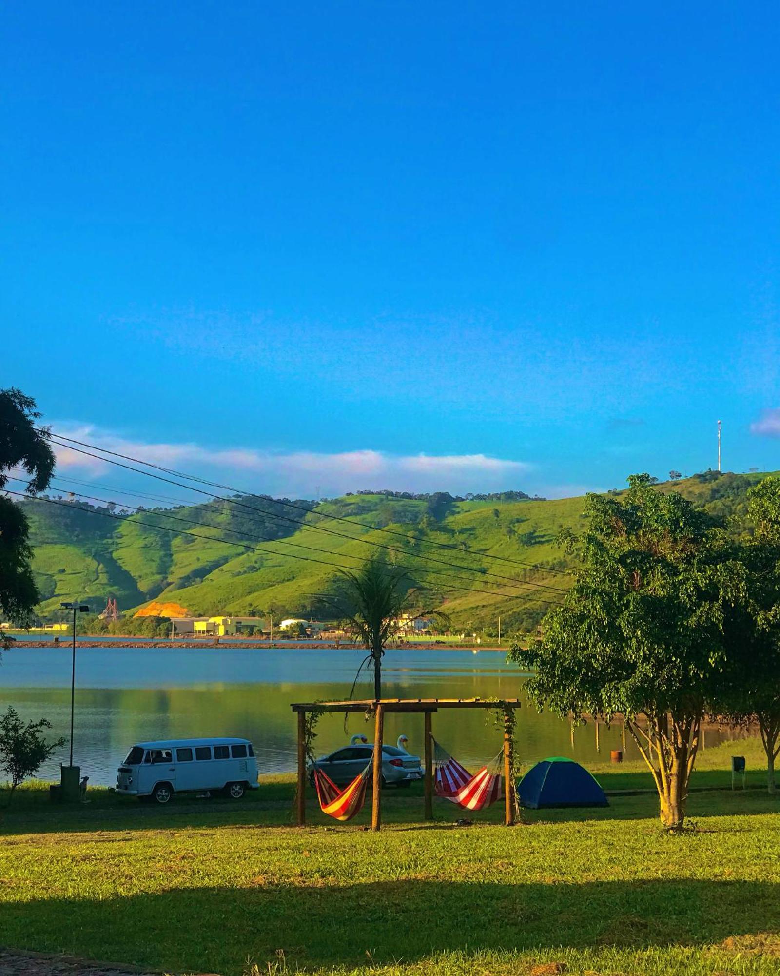 Pousada E Camping Recanto Da Praia Капитолиу Экстерьер фото