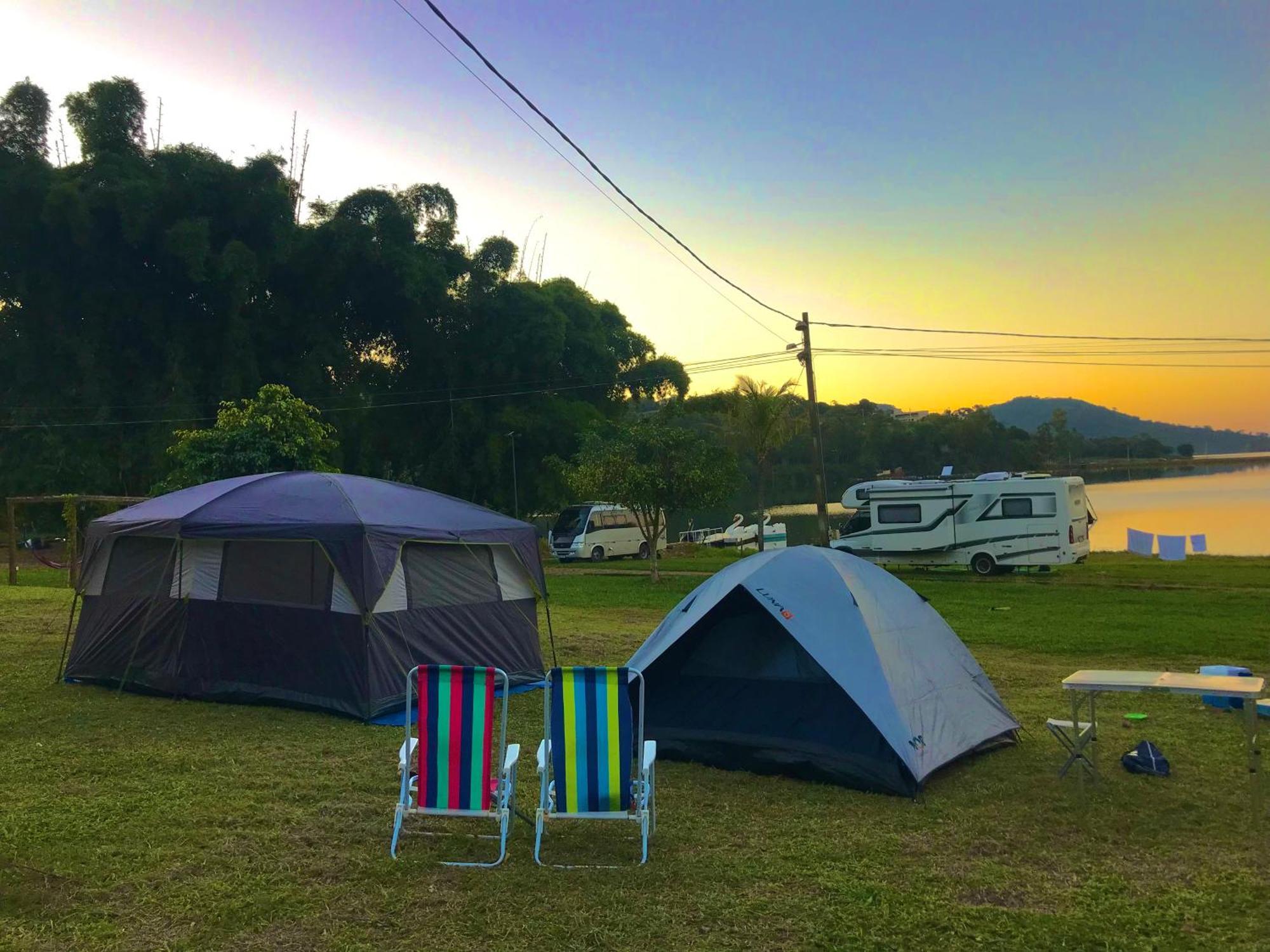 Pousada E Camping Recanto Da Praia Капитолиу Экстерьер фото